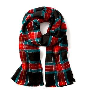Cozy Plaid Scarf